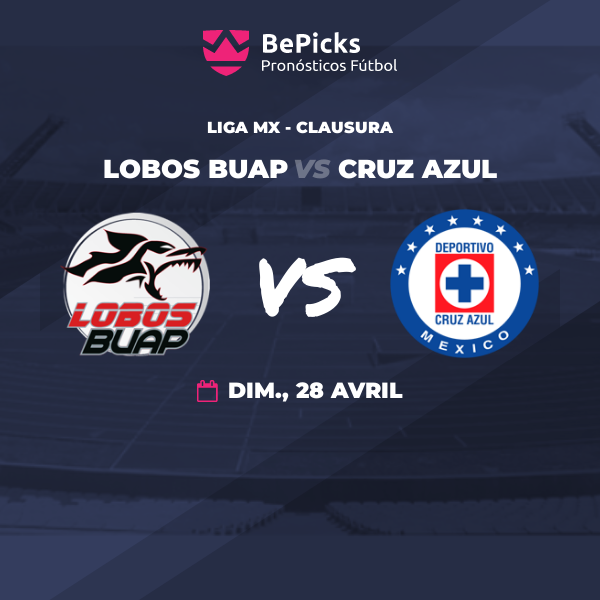 Lobos BUAP vs Cruz Azul - Pronostic, précédent et statistiques